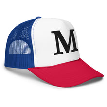 Load image into Gallery viewer, M Multi-Color Foam Trucker