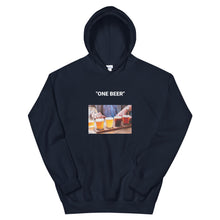 Load image into Gallery viewer, "One Beer" Unisex Hoodie