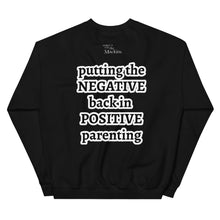 Load image into Gallery viewer, Black &quot;No&quot; Heavyweight Crewneck
