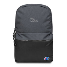 Load image into Gallery viewer, MWM Back to School Champion Backpack
