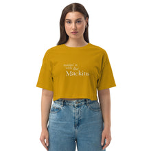 Load image into Gallery viewer, MWM - Oversized Drop Shoulder Crop Top

